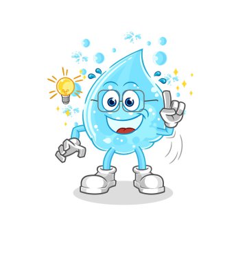 Sodanın bir fikir karikatürü var. maskot vektosu