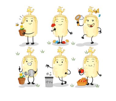 Mayonez dünya grubunu kurtarır. çizgi film maskotu