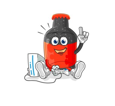 Kola oyunu oynuyorlar. karikatür