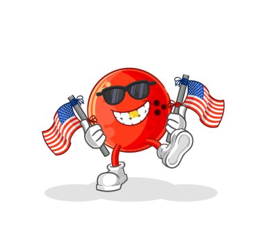 Amerikan gençlik çizgi filmi maskotu Vecto.