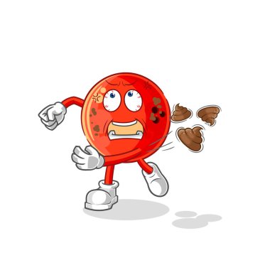 the bowling ball throwing shit vecto