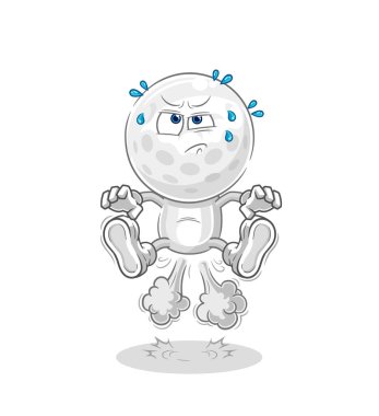 Golf kafa beyin taşıyıcısı değil. karikatür