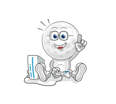 Golf kafa birbiriyle karikatür vektosu tartışıyor.