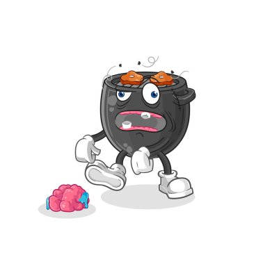 Mangal zombisi karakteri.