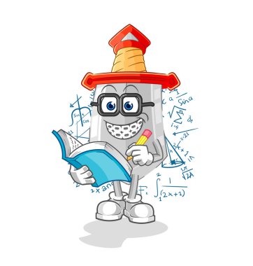 Kılıç manyağı çizgi filmi. karikatür maskotu vektosu