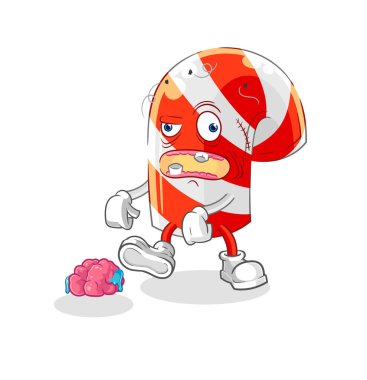 Zombi şeker kamışı karakteri.