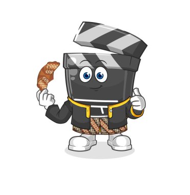 Pano Cava karakteri. karikatür maskotu vektosu