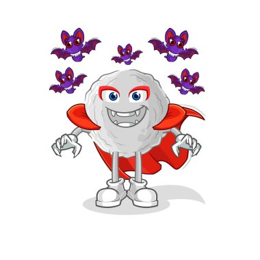 the rock Dracula illustration. character vecto