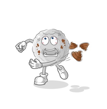 the rock throwing shit vecto