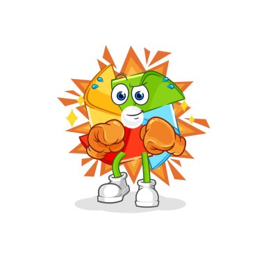 the paper windmill rich arabian mascot. cartoon vecto