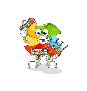 the paper windmill ancient egypt cartoon. cartoon mascot vecto