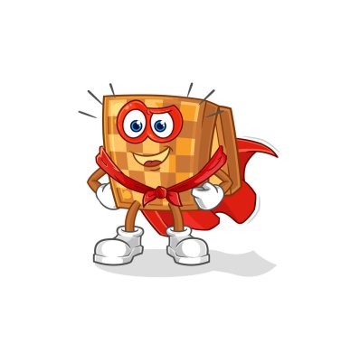 the wood chess heroes vector. cartoon characte