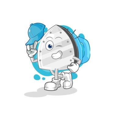 the iron young boy character cartoo