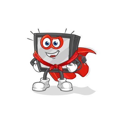 the tv heroes vector. cartoon characte