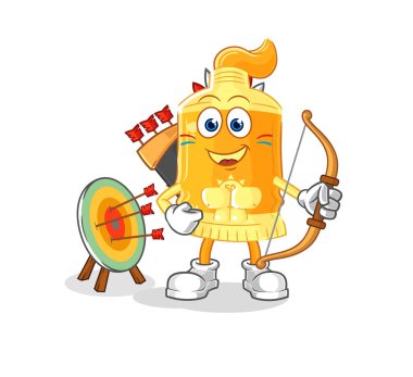 the sunscreen native american tribe. cartoon mascot vecto