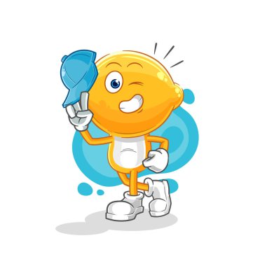 the lemon head young boy character cartoo