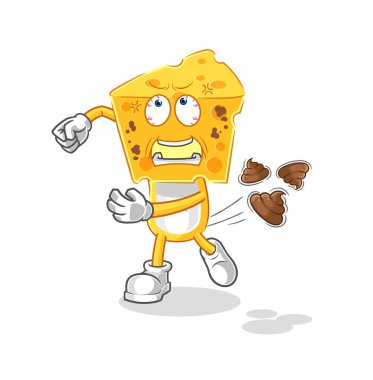 the cheese head throwing shit vecto