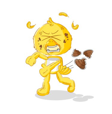 the chick throwing shit vecto