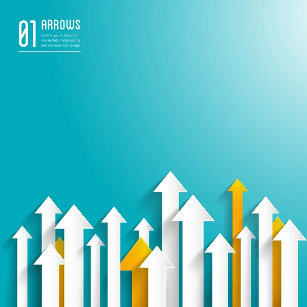 Kağıt oklar arka plan