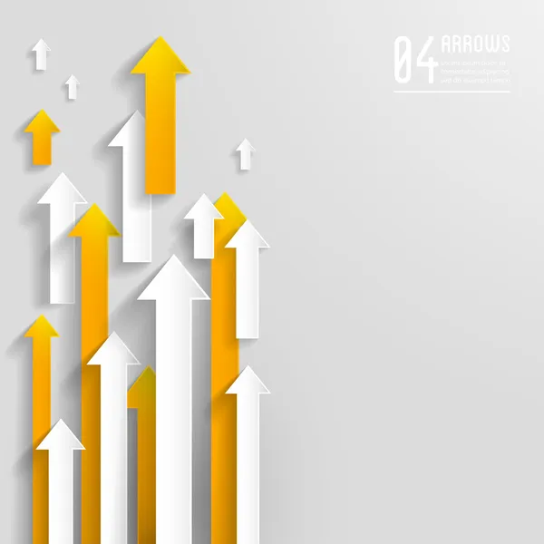 Kağıt oklar arka plan