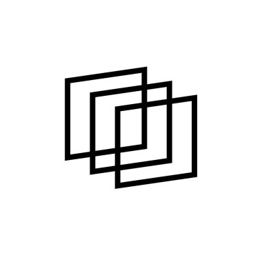 3 kat simgesi - tarayıcı