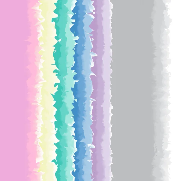 Bordure aquarelle ou design de cadre dans la sélection de couleurs pastel VECTOR — Image vectorielle