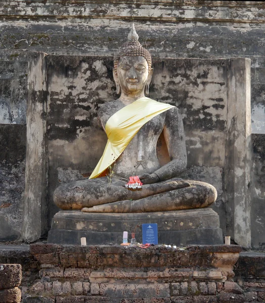 Boeddha heeft geen wapens historisch park, thailand — Stockfoto