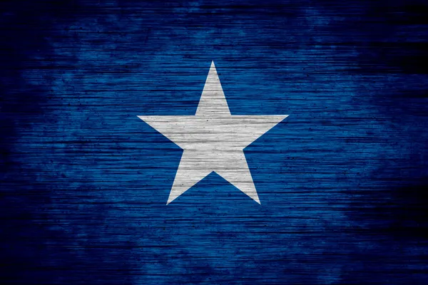 Somalia bandera textura de madera — Foto de Stock