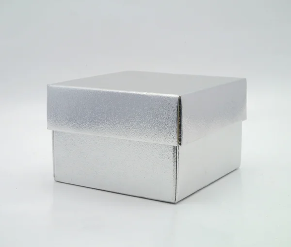 Silver box — Stock Photo, Image