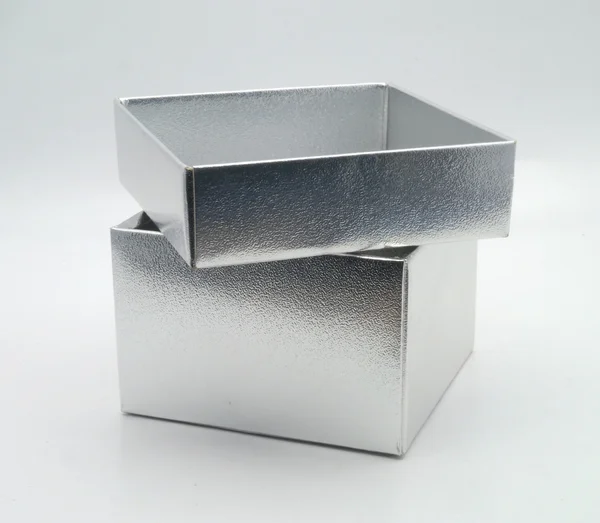 Silver box — Stock Photo, Image