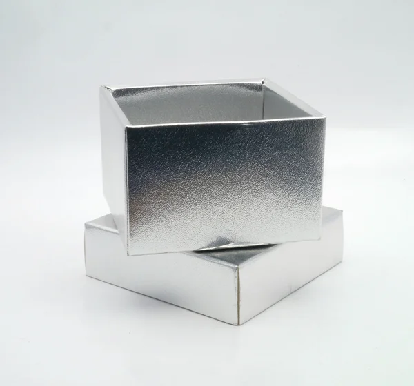 Silver box — Stock Photo, Image