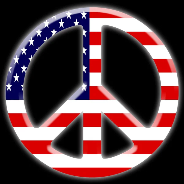 USA Peace — Stock Photo, Image