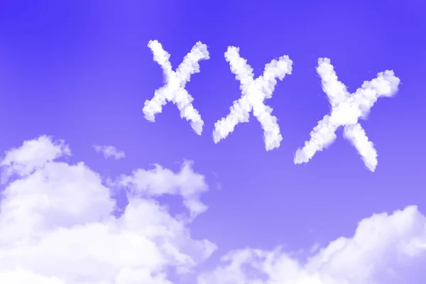 Σύννεφο xxx — Φωτογραφία Αρχείου