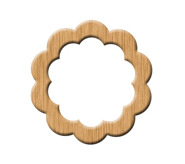 Drewniane ramki — Zdjęcie stockowe