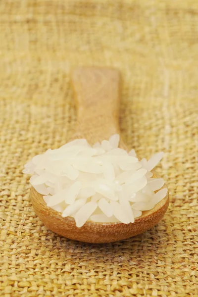 White uncooked rice — Stock Photo, Image