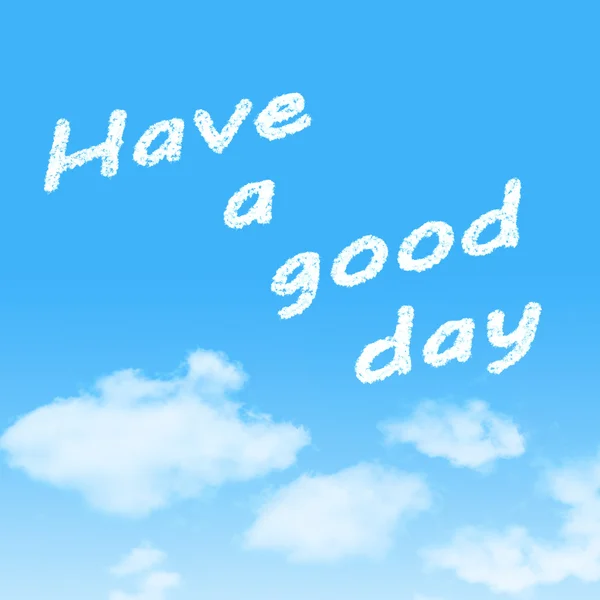 Иконка облака с дизайном на голубом фоне неба — стоковое фото