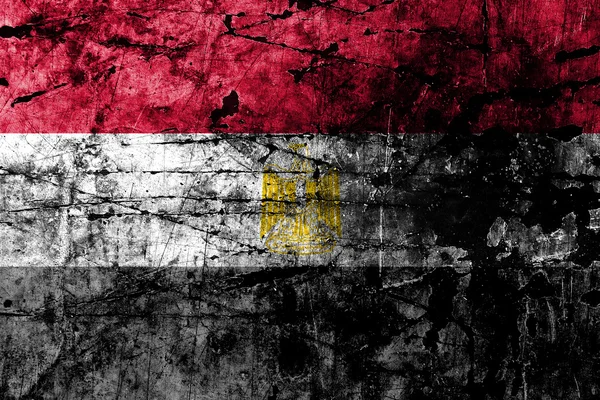 Grunge flag of egypt — Stock Photo, Image