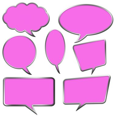  Konuşma baloncukları ayarlandı