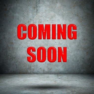 Beton duvara coming soon