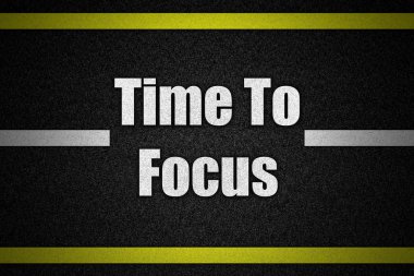 trafik yol yüzeyi ile metin