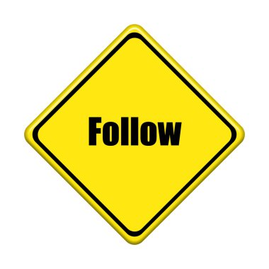 Beyaz arkaplanda trafik işareti izole edildi.