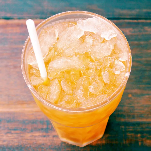 Iced tea old vintage retro style — Stock Photo, Image