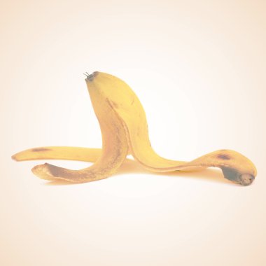 muz kabuğu eski vintage retro tarzı