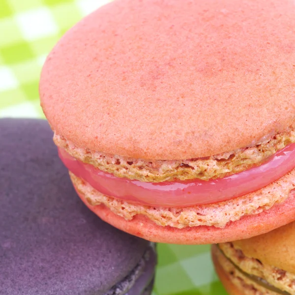 Sweet and colourful french macaroons — Stock Photo, Image