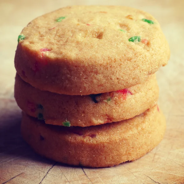 Cookies gamla retro vintage stil — Stockfoto
