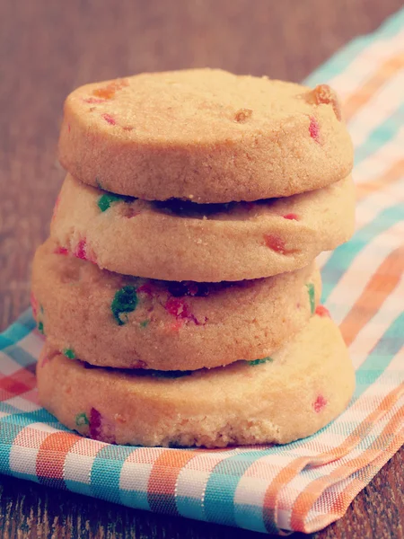 Cookies old retro vintage style — Stock Photo, Image