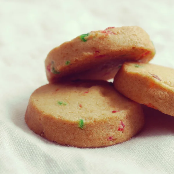 Cookies gamla retro vintage stil — Stockfoto