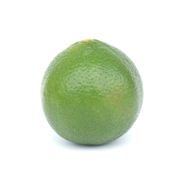 Εσπεριδοειδή lime που απομονώνονται σε λευκό φόντο — Φωτογραφία Αρχείου