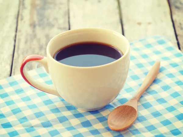 Kopje koffie retro vintage stijl — Stockfoto