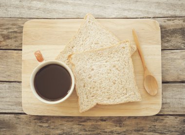 fincan kahve retro vintage tarzı